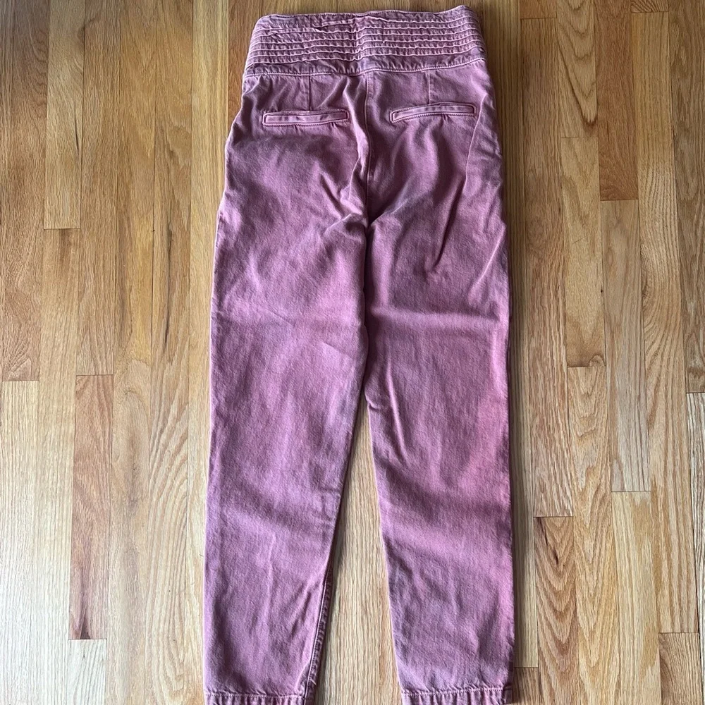 SÉZANE Sidney Dusty Rose Trousers Size 38/6 - Picture 9 of 13